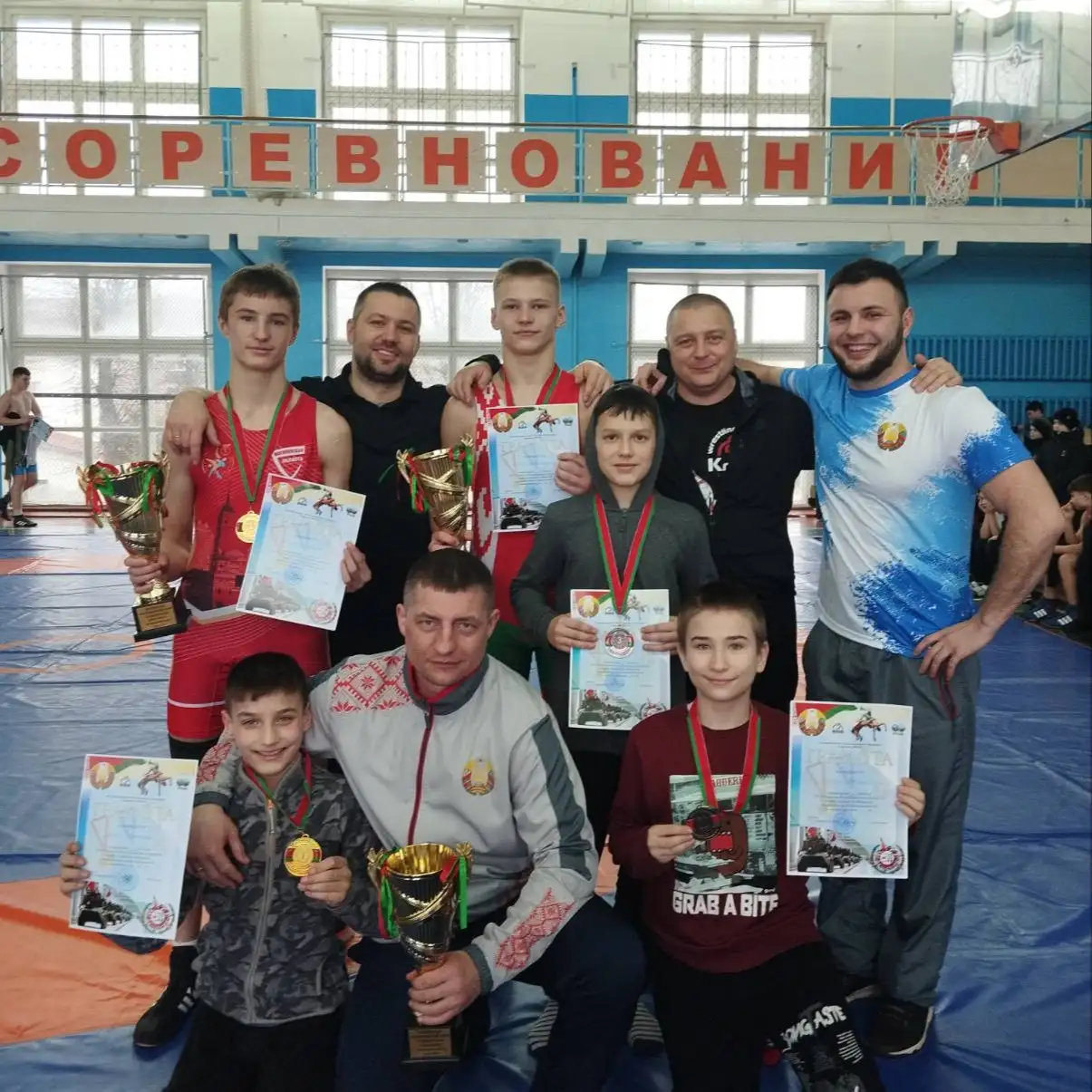 Республиканский турнир по борьбе вольной в г. Горки.